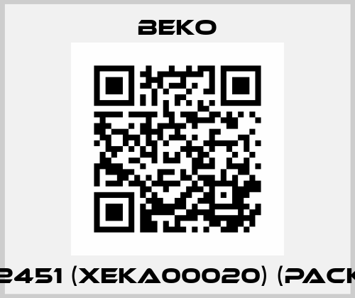 4002451 (XEKA00020) (pack x3) Beko
