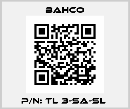 P/N: TL 3-SA-SL  Bahco