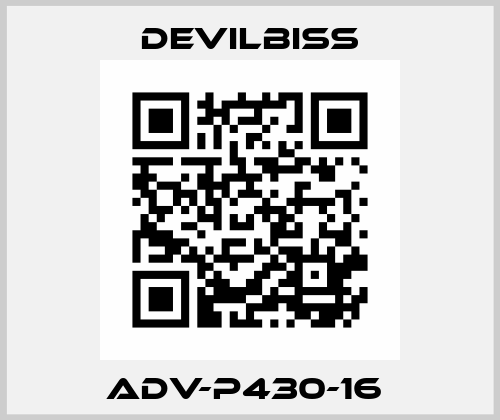 ADV-P430-16  Devilbiss