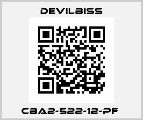 CBA2-522-12-PF  Devilbiss
