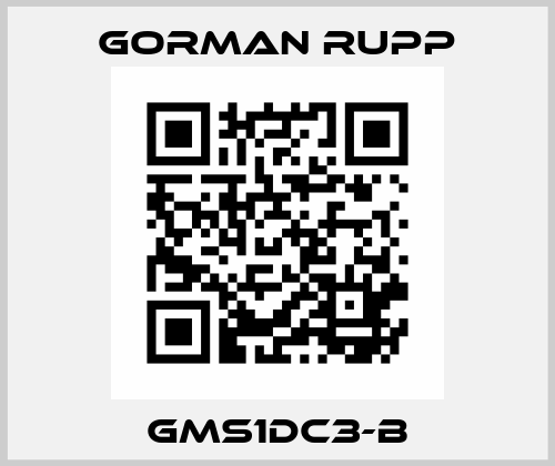 GMS1DC3-B Gorman Rupp