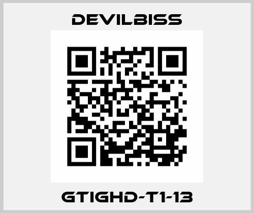 GTIGHD-T1-13 Devilbiss