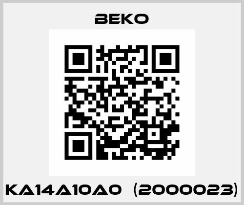 KA14A10A0  (2000023) Beko