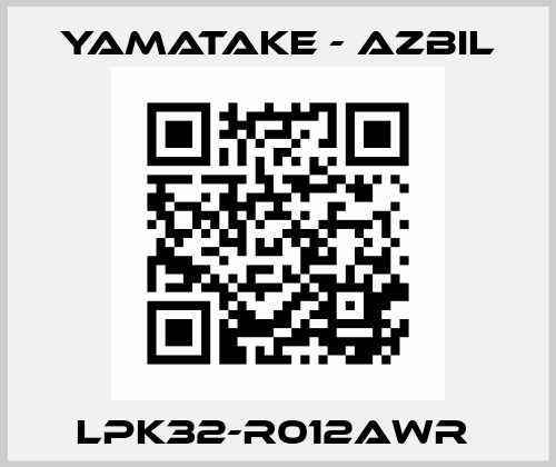 LPK32-R012AWR  Yamatake - Azbil