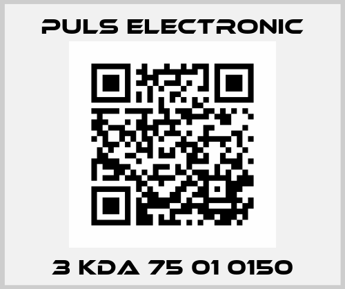 3 KDA 75 01 0150 Puls Electronic