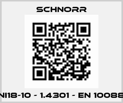 X5CrNi18-10 - 1.4301 - EN 10088-3 E31 Schnorr