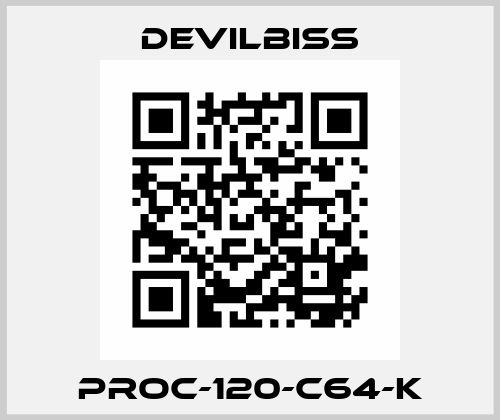 PROC-120-C64-K Devilbiss