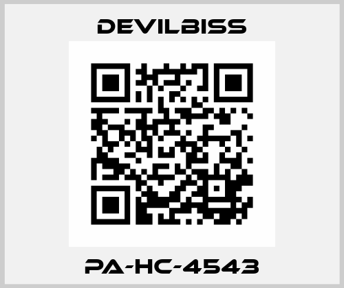 PA-HC-4543 Devilbiss
