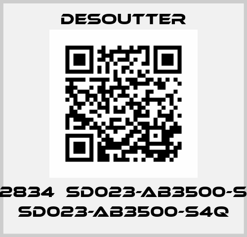 1462834  SD023-AB3500-S4Q  SD023-AB3500-S4Q Desoutter