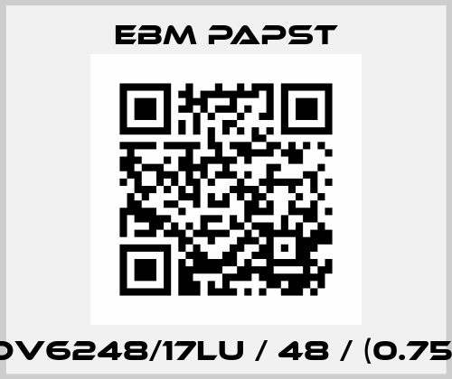 DV6248/17LU / 48 / (0.75) EBM Papst