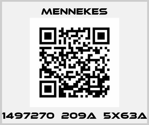 1497270  209A  5x63A Mennekes