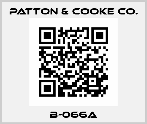 B-066A Patton & Cooke Co.
