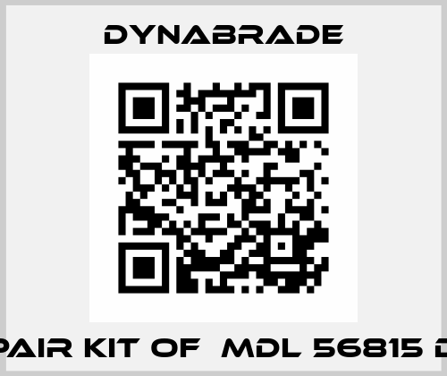 REPAIR KIT OF  MDL 56815 DRB Dynabrade