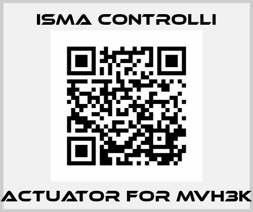 Actuator for MVH3K iSMA CONTROLLI