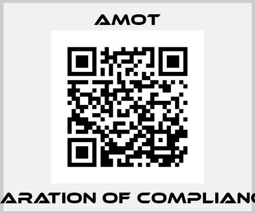 Declaration of Compliance 2.1 Amot