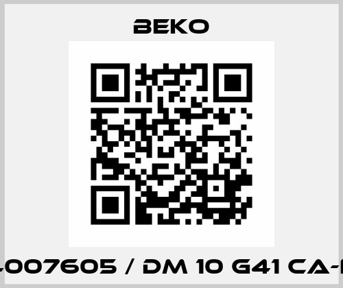 4007605 / DM 10 G41 CA-N Beko