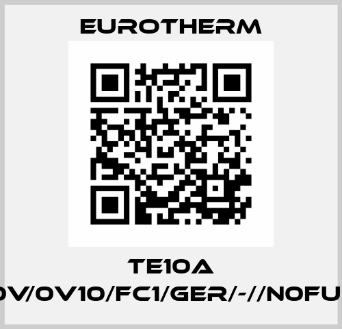 TE10A 16A/240V/0V10/FC1/GER/-//N0FUSE/-//00 Eurotherm