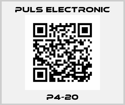 P4-20 Puls Electronic