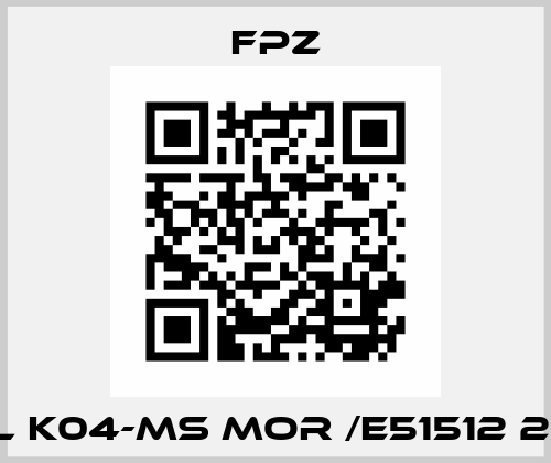 SCL K04-MS MOR /E51512 2013 Fpz