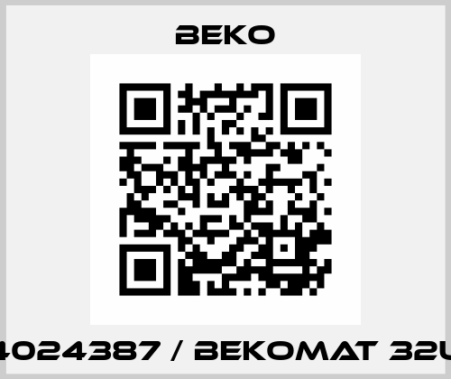 4024387 / BEKOMAT 32U Beko