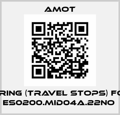 O-RING (TRAVEL STOPS) for ES0200.MID04A.22NO  Amot