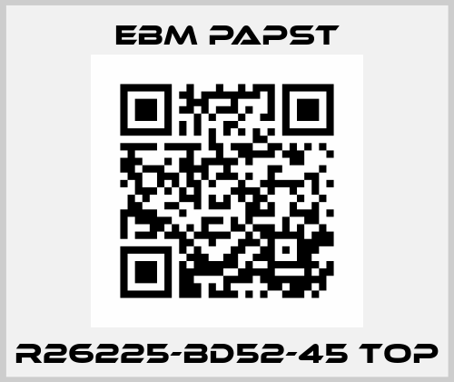 R26225-BD52-45 TOP EBM Papst