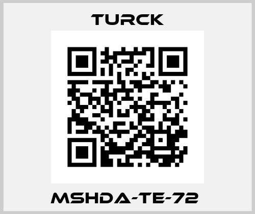MSHDA-TE-72  Turck