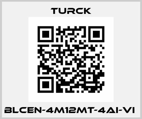 BLCEN-4M12MT-4AI-VI  Turck