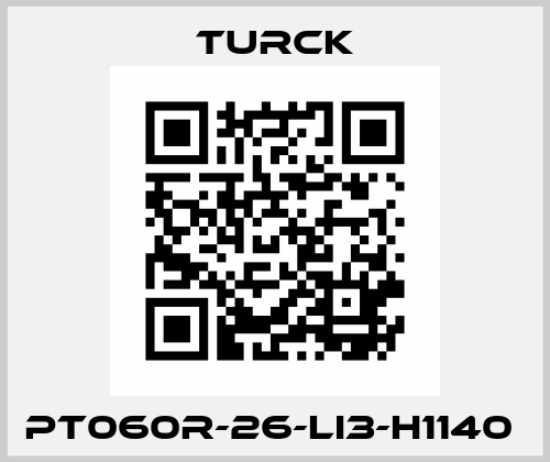 PT060R-26-LI3-H1140  Turck