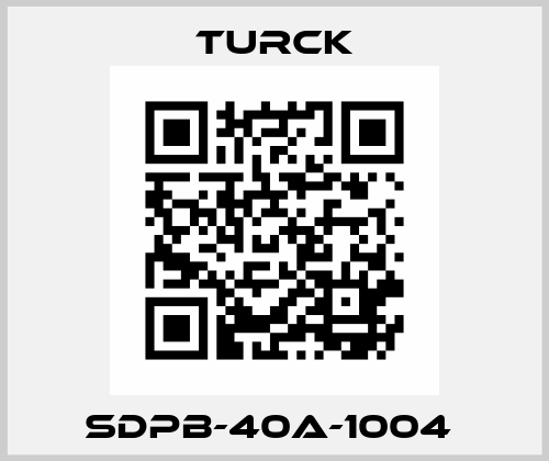 SDPB-40A-1004  Turck