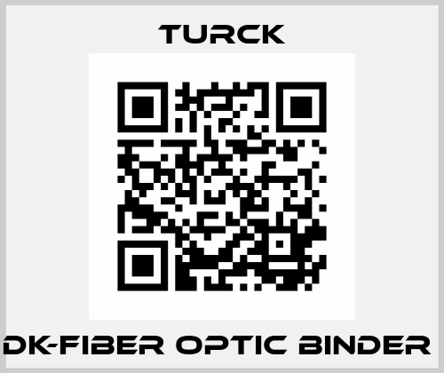 DK-FIBER OPTIC BINDER  Turck