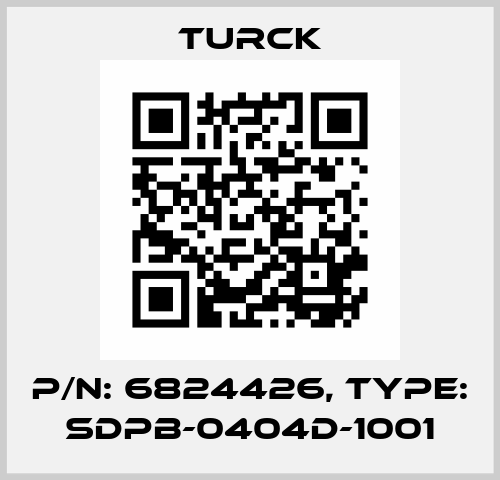 p/n: 6824426, Type: SDPB-0404D-1001 Turck