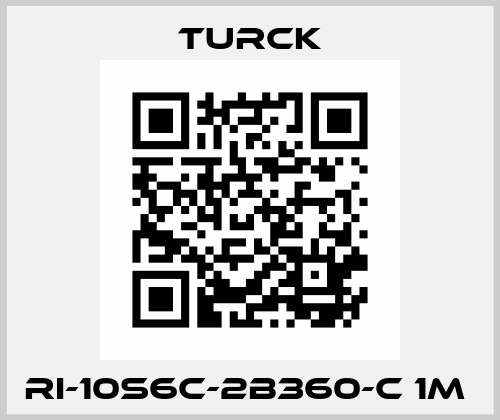 RI-10S6C-2B360-C 1M  Turck