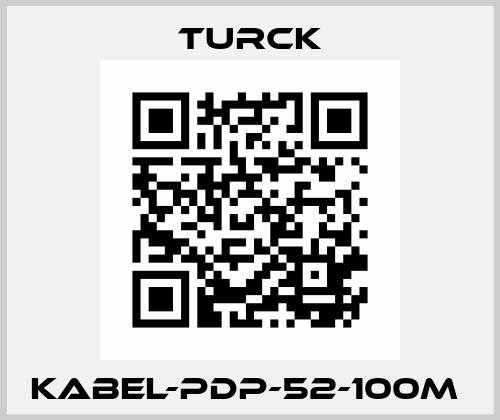 KABEL-PDP-52-100M  Turck