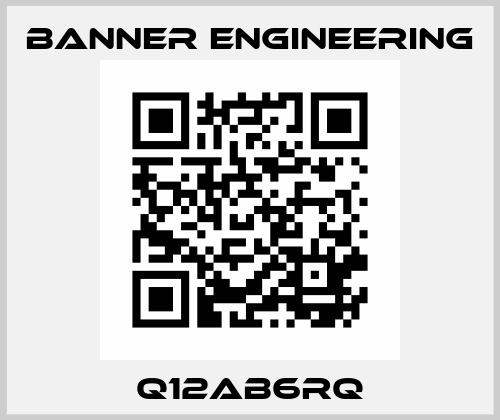 Q12AB6RQ Banner Engineering
