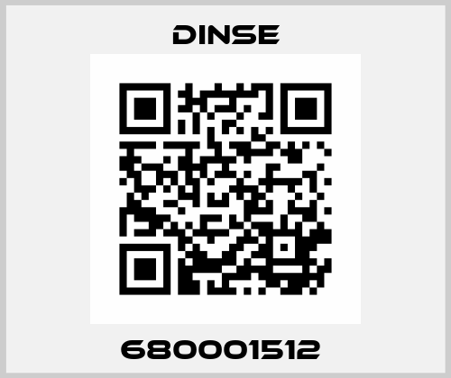 680001512  Dinse